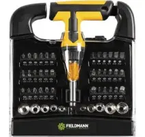 FIELDMANN FDS 1021-48R Šroubovák + bity