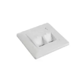 Zásuvka Solarix modulární pro 2 keystony pod omítku, bílá