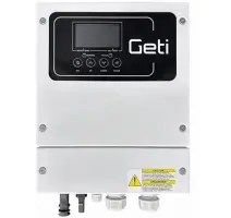 Regulátor Geti GWH02D solární MPPT 4kW pro ohřev vody, výstup 230V, vstup 350V