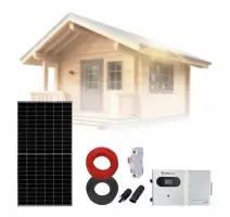 Solárny set Chata wall 450
