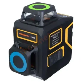 Nivelačný prístroj Ermenrich LV40 PRO až 30m, zelený laser, 8 čar