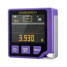 Digitálna vodováha Ermenrich Verk LQ60 s laserovým meračom „3 v 1“