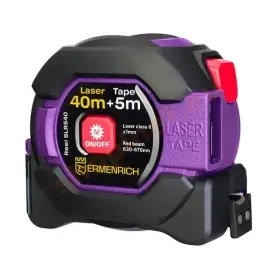 Zvinovací meter Ermenrich Reel SLR540 laserový, fialový