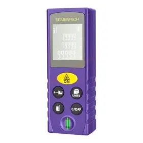 Laserový merač Ermenrich Reel PLUS GK40 fialový
