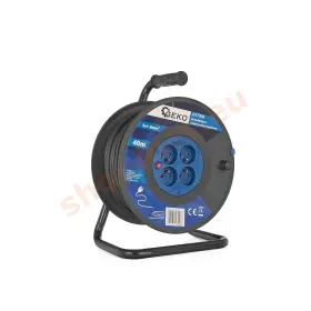 Predlžovací kábel na bubne, 40 m, 4 zásuvky - G17509
