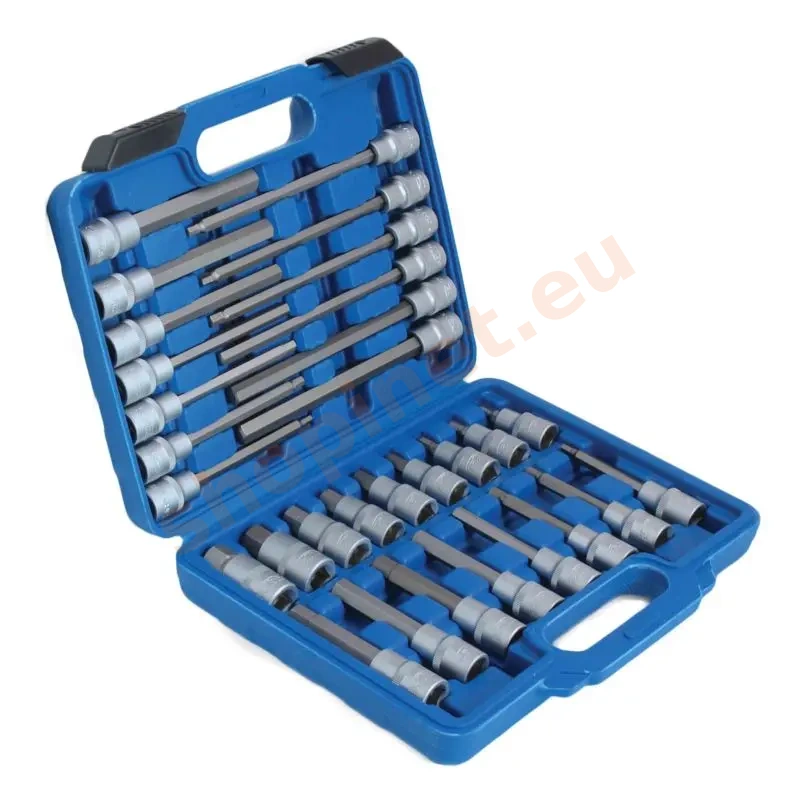 Sada nástrčných kľúčov, Imbus, 1/2", 5 - 19 mm, 30 ks - SSH3012