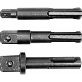 Adaptéry do vrtačky SDS+ na 1/4", 3/8", 1/2" (sada 3ks) - YT-04686
