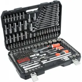 Gola sada s kľúčmi 1/2", 1/4" a 3/8", 216 ks - YT-38841