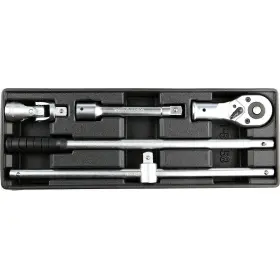 Vložka do zásuvky - sada rační a nadstavcov, 3/4", 4ks - YT-55458