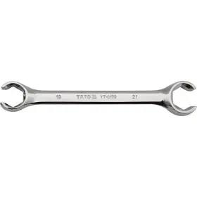 Kľúč prstencový polootvorený 22 x 24 mm - YT-0140
