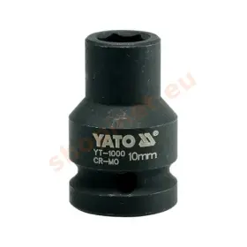 Šesťhranný nadstavec CrMo - 1/2 palca, 10 mm - YT-1000