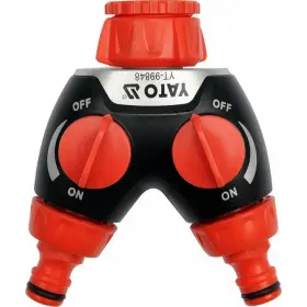 Rychlospojka hadicová třístranná s 2 uzávěry, ABS