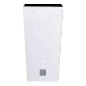 Kvetináč Prosperplast RATO SQUARE 20 x 20 x 37,6 cm, biely