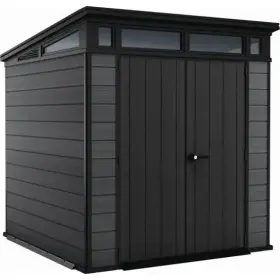 Záhradný domček Keter Cortina 7x7 grafitový, s podlahou