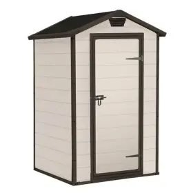 Záhradný domček Keter MANOR 4 x 3 béžový, s podlahou