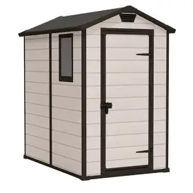 Záhradný domček Keter MANOR 4 x 6 béžový, s podlahou