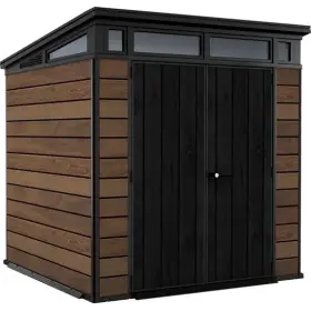 Záhradný domček Keter PENT Signature 7x7 Walnut, s podlahou