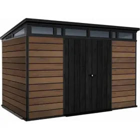 Záhradný domček Keter PENT Signature 11x7 Walnut, s podlahou