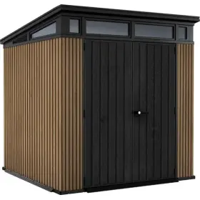 Záhradný domček Keter PENT Signature 7x7 Vertical hnedý, s podlahou