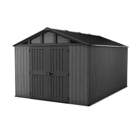 Záhradný domček Keter Stronghold 10 x 15 šedý, s podlahou