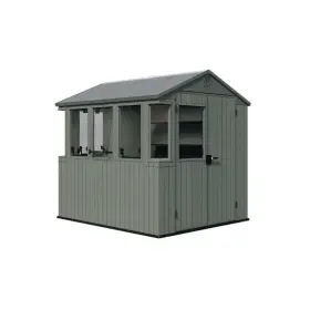 Záhradný domček Keter Potting Shed 2v1 zelený, s podlahou