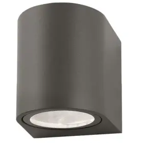 Svietidlo Nova Luce NERO R WALL GREY nástenné, IP 54, GU10