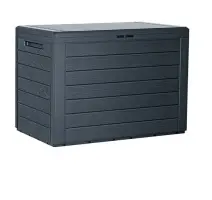 Záhradný box Prosperplast WOODEBOX antracit 190L poškodený obal