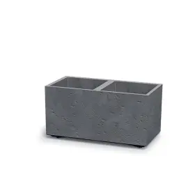 Kvetináč Prosperplast SIERRA CASE beton effect 57,7 cm šedý