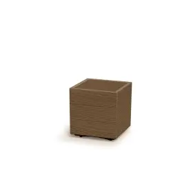 Kvetináč Prosperplast MADERA SQUARE eco wood 28,8 cm naturo