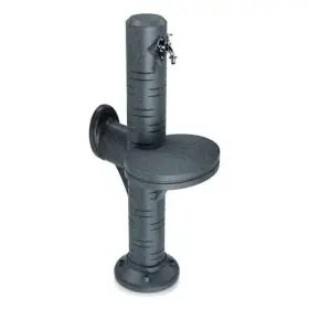 Záhradný stĺpik Prosperplast s kohútikom FREZE – farba: granit