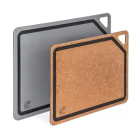 Prkienko krájacie G21 EcoCut z prírodnej celulózy – sada 2 ks, grafitová/hnedá