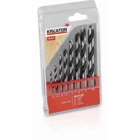 Sada vrtákov Kreator KRT012302 - 8 ks do dreva 3-10 mm 8 ks do dřeva  3-10 mm