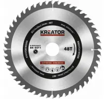 Pílový kotúč Kreator KRT020421 na dřevo 210mm, 48T
