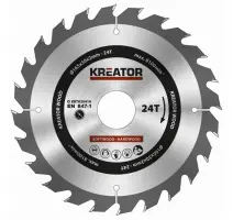 Pílový kotúč Kreator KRT020410 na drevo 165mm, 24T