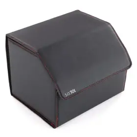 Organizér Sixtol do kufra auta CAR COMPACT LEATHER M, 1 priehradka, skladací, s vekom