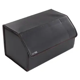 Organizér Sixtol do kufra auta CAR COMPACT LEATHER L , 2 priehradky, skladacia, s vekom