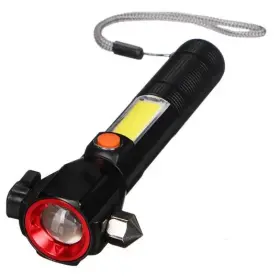 Svietidlo Sixtol do auta bezpečnostné s magnetom CAR LAMP SAFETY, 300 lm, COB LED, USB