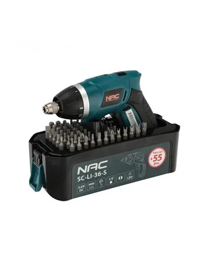 Aku skrutkovač NAC SC-LI-36-S