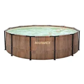 Bazén Marimex Florida 4,57x1,32m so skimmerom – dekor TEAK –poškodený obal