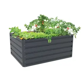 Vyvýšený záhon G21 Daisy 120 x 90 x 52 cm, plechový, antracitový