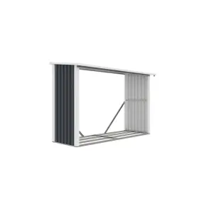 Prístrešok na drevo G21 WOH 335 - 242 x 89 cm, antracitový