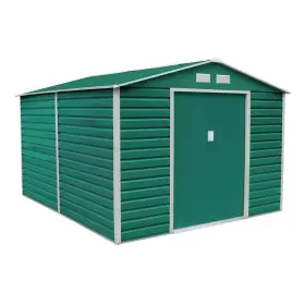 Záhradný domček G21 GAH 1085 - 340 x 319 cm, zelený