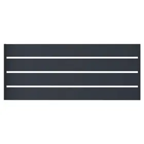 Plotové polia  G21 Reno 168x69 cm, antracitové