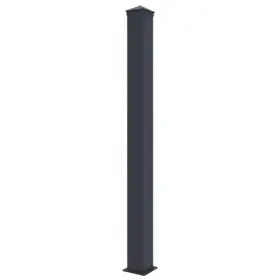Stĺpik G21 pre plotové pole 10x169 cm s patkou, antracitový