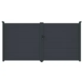 Brána G21 Orlando 350x173 cm dvojkrídlová, antracitová