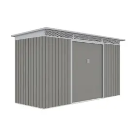 Záhradný domček G21 GRAH 483 - 340 x 142 cm, metalický šedý