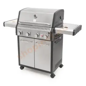 Plynový gril G21 Alabama Silver BBQ Premium Line, 5 hořáků + zdarma redukční ventil