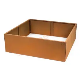 Vyvýšený záhon G21 102 x 32 x 102 cm, Corten