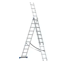 Rebrík G21 trojdielny 7,6m 3x11 priečok