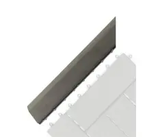 Prechodová lišta G21 Incana pro WPC dlaždice, 38,5 x 7,5 cm rohová (levá)